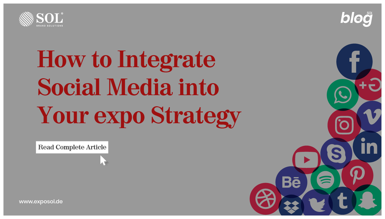 How to Integrate Social Media into Your expo Strategy