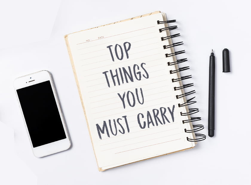 Top things you must carry to a Expo