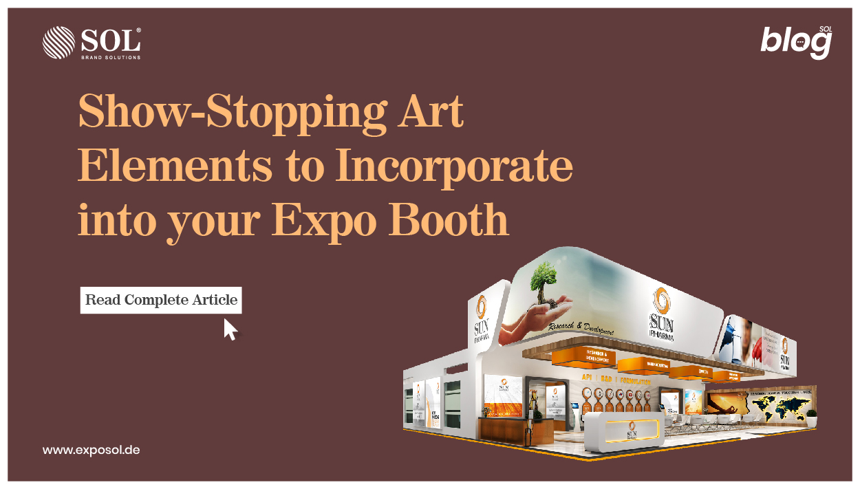 Show-Stopping Art Elements to Incorporate into your Expo Booth