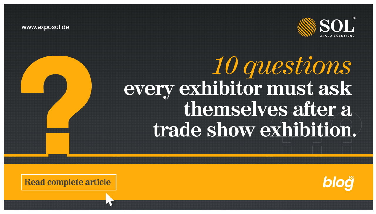 Questions to Ask Yourself After an Expo Exhibition