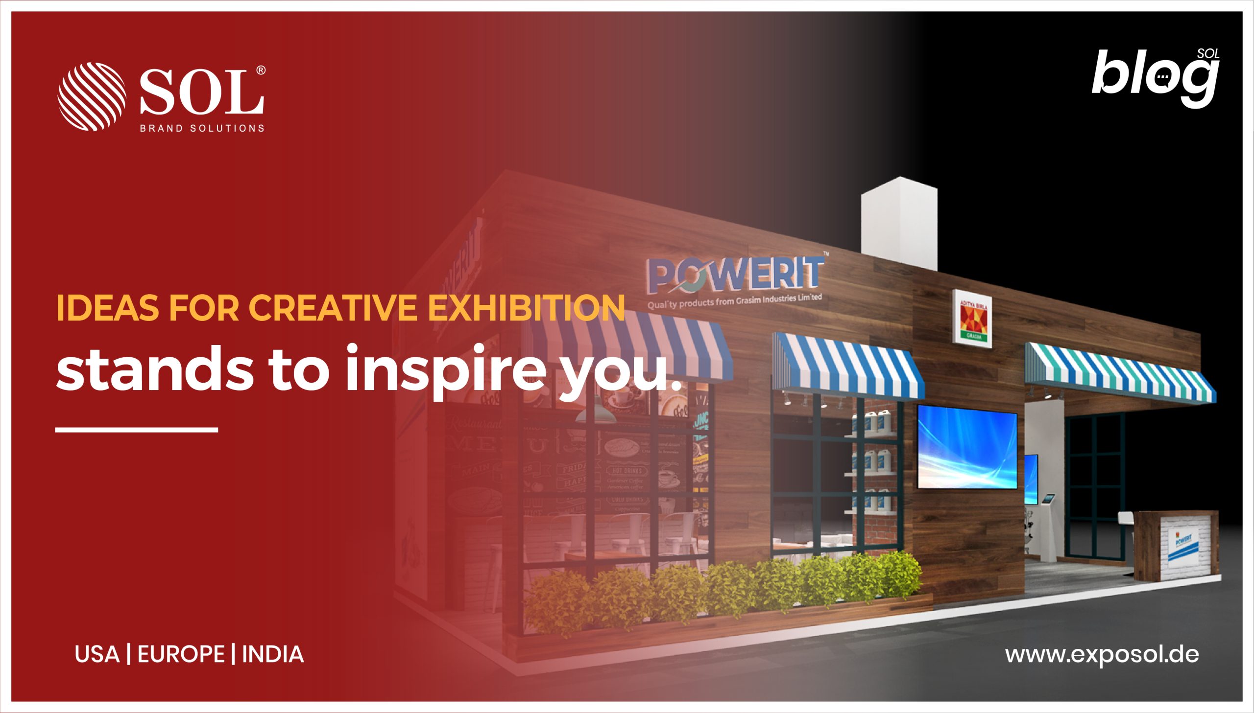 Ideas for creative exhibition stands to inspire you.