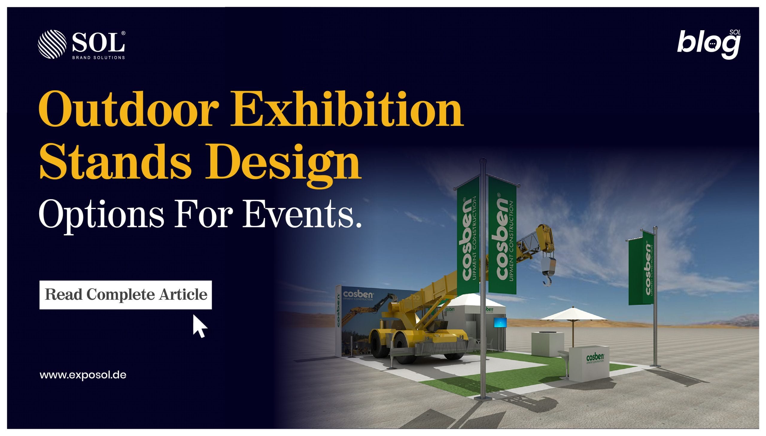 Outdoor Exhibition Stands Design Options For Events 