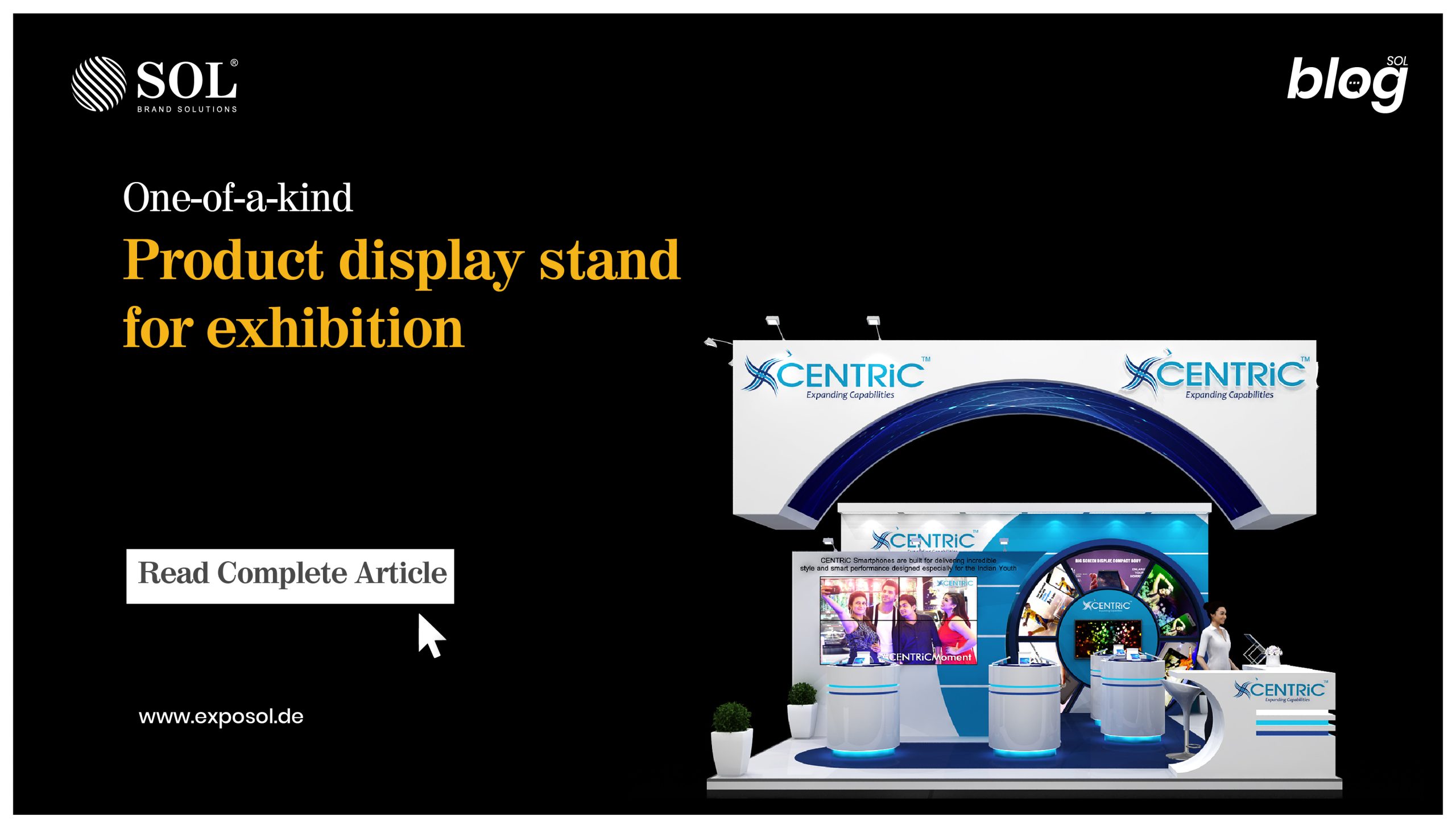 One-of-a-Kind Product Display Stands For Exhibition