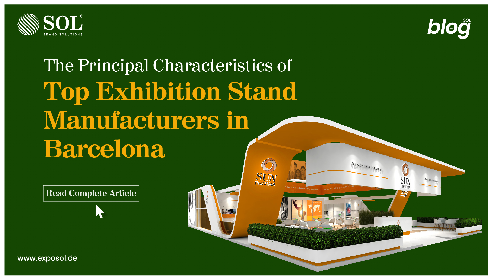 Features of Top Exhibition Stand Manufacturers in Barcelona