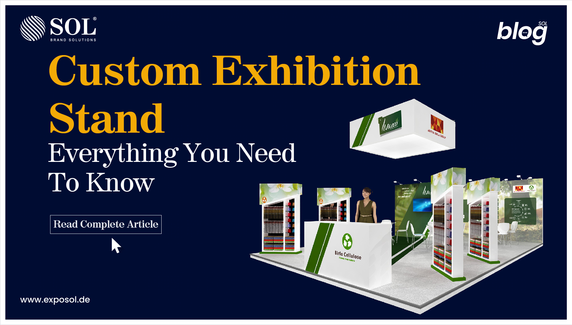 Custom Exhibition Stand in Barcelona 101: Everything You Need To Know
