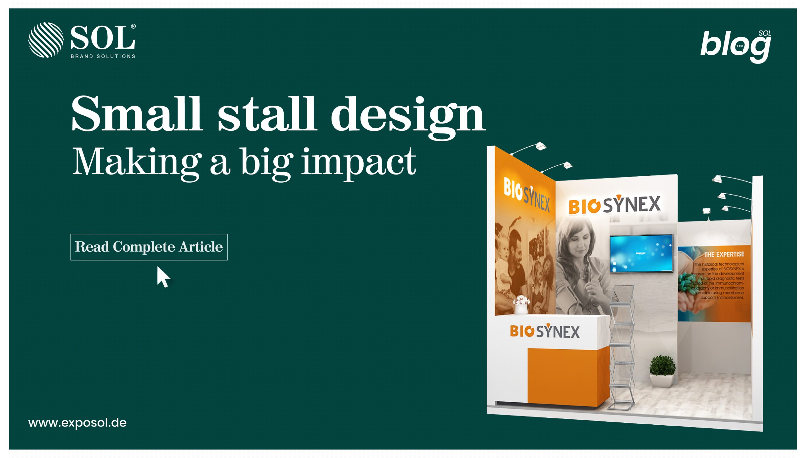 SMALL STALL DESIGN: MAKING A BIG IMPACT