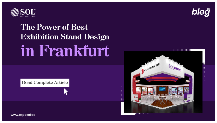 A lo grande: los mejores diseños de stands de exposición en Frankfurt en exposiciones y ferias internacionales
